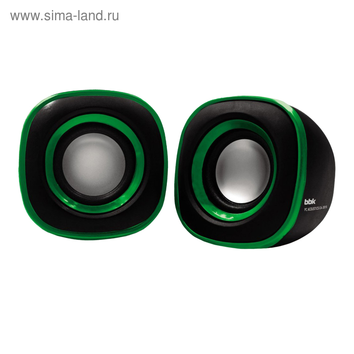 Акустическая система BBK CA-301S black /green - Фото 1