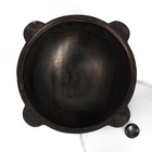 Казан Шафран, 8 л, круглое дно, алюминиевая крышка, чугун - Фото 4