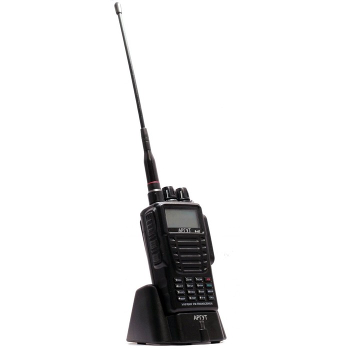 Рация Аргут А-41 new! Двухдиапазонная! IP66 UHF (400 – 520 МГц)  и  VHF (136 - 174 МГц) - фото 51625215