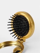 Расчёска массажная «Перламутр», складная, с зеркалом, d=6 см, МИКС - Фото 5