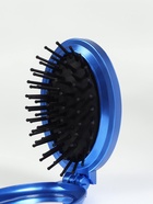 Расчёска массажная «Перламутр», складная, с зеркалом, 5.5×8.5 см, МИКС - Фото 3