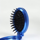 Расчёска массажная «Перламутр», складная, с зеркалом, 5.5×8.5 см, МИКС - Фото 3