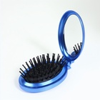 Расчёска массажная «Перламутр», складная, с зеркалом, 5.5×8.5 см, МИКС - Фото 4