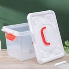 Аптечка универсальная, 10 л, прозрачная, белая - Фото 4