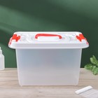 Аптечка универсальная, 10 л, прозрачная, белая - Фото 5