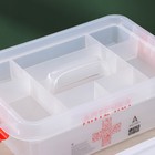 Бокс универсальный «Аптечка», 6 л, с вкладышем - Фото 5