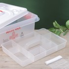 Бокс универсальный «Аптечка», 6 л, с вкладышем - Фото 6