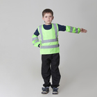Костюм детский «ДПС» со светоотражающими полосами, рост 98–128 см: жилет, нарукавники - Фото 1