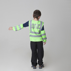 Костюм детский «ДПС» со светоотражающими полосами, рост 98–128 см: жилет, нарукавники - Фото 2