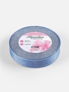 Лента парчовая, 20 мм, 23±1 м, синяя №037 - Фото 4