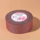 Лента парчовая, 40 мм, 23±1 м, розовая №013 - Фото 4