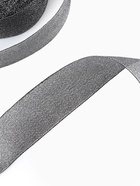 Лента парчовая, 40 мм, 23±1 м, чёрная №029 - Фото 1