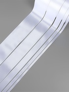 Атласная лента, набор 5 шт., 6/10/20/40/50 мм, 23±1 м, белая №01 - Фото 2