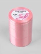 Атласная лента, набор 5 шт., 6/10/20/40/50 мм, 23±1 м, розовая №04 - Фото 5