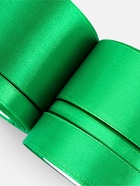 Атласная лента, набор 5 шт., 6/10/20/40/50 мм, 23±1 м, зелёная №19 - Фото 3