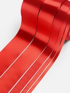 Атласная лента, набор 5 шт., 6/10/20/40/50 мм, 23±1 м, красная №26 - Фото 3