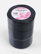 Атласная лента, набор 5 шт., 6/10/20/40/50 мм, 23±1 м, чёрная №39 - Фото 5