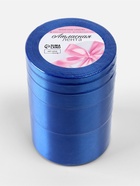 Атласная лента, набор 5 шт., 6/10/20/40/50 мм, 23±1 м, синяя №40 - Фото 5