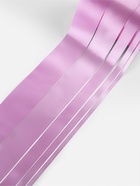 Атласная лента, набор 5 шт., 6/10/20/40/50 мм, 23±1 м, светло-сиреневая №45 - Фото 3