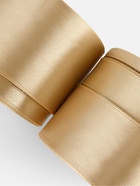 Атласная лента, набор 5 шт., 6/10/20/40/50 мм, 23±1 м, бежевая №105 - Фото 3