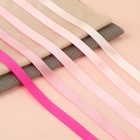 Набор атласных лент, 5 шт, размер 1 ленты: 10 мм × 23 ± 1 м, цвет розовый спектр - Фото 2