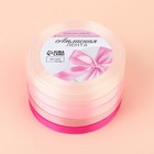 Атласная лента, набор 5 шт., 10 мм, 23±1 м, розовая - Фото 3