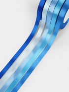 Атласная лента, набор 5 шт., 10 мм, 23±1 м, синяя, голубая - Фото 2