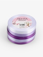 Атласная лента, набор 5 шт., 10 мм, 23±1 м, фиолетовая, сиреневая - Фото 7