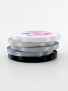 Набор атласных лент, 5 шт., размер 1 ленты: 6 мм × 23 ± 1 м, цвет серый спектр - Фото 2