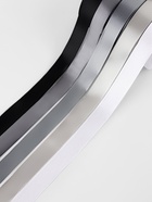 Набор атласных лент, 5 шт., размер 1 ленты: 20 мм × 23 ± 1 м, цвет серый спектр - Фото 4