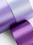 Атласная лента, набор 3 шт., 50 мм, 23±1 м, фиолетовая, сиреневая - Фото 3