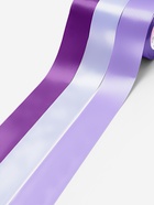 Атласная лента, набор 3 шт., 50 мм, 23±1 м, фиолетовая, сиреневая - Фото 4