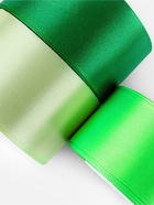 Атласная лента, набор 3 шт., 50 мм, 23±1 м, зелёная - Фото 4