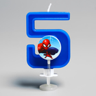 Свеча в торт "5", Человек паук - Фото 1
