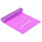Эспандер ленточный для фитнеса ONLYTOP, 150×15×0.04 см, 10 кг, цвета МИКС - Фото 18