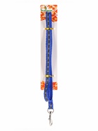 Комплект светоотражающий «Косточки»,поводок 1×120 см,(ОШ 28-36 см, ОГ 28-36 см) синий - Фото 8