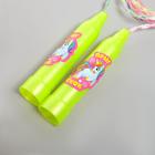 Скакалка детская «Пони», цвет жёлтый - Фото 7