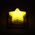 Ночник пластик LED "Звёздочка" МИКС 8х8х2,5 см RISALUX - Фото 18