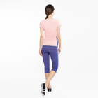 Комплект женский (футболка, бриджи) 2064-16 (372214) цвет розовый/фиолетовый, р-р 44 (S) - Фото 2