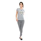 Комплект женский (футболка, легинсы) 2093-16 (372249) цвет серый меланж, р-р 42 (XS) - Фото 1