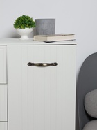 Ручка-скоба мебельная РС123, м/о 128 мм, цвет бронза 2388123