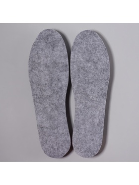 Стельки для обуви, универсальные, р-р RU до 46 (р-р Пр-ля до 46), 29 см, пара, серые (комплект 2 шт)