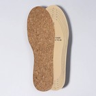 Стельки для обуви ONLITOP, универсальные, пробковые, р-р RU до 46 (р-р Пр-ля до 46), 29 см, пара - Фото 2
