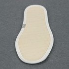 Стельки для обуви, влаговпитывающие, эластичные, окантовка, 37 р-р, пара, цвет бежевый - Фото 2