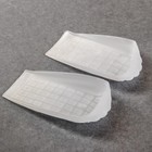 Подпяточники для обуви, силиконовые, 12×7.5 см, пара, белые - Фото 3