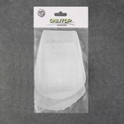 Подпяточники для обуви, силиконовые, 12×7.5 см, пара, белые - Фото 5