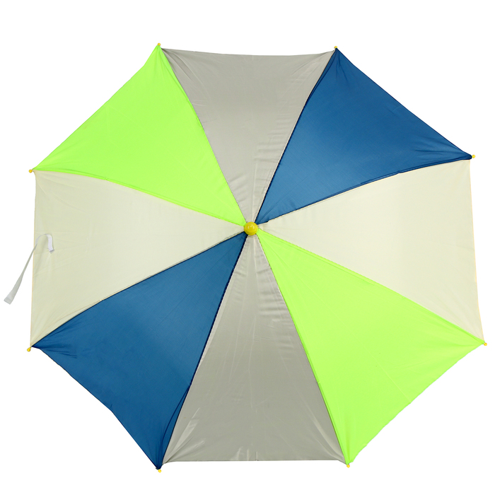 Зонт-трость «Радуга», полуавтоматический, со свистком, R=38см, цвета МИКС - фото 1883351597