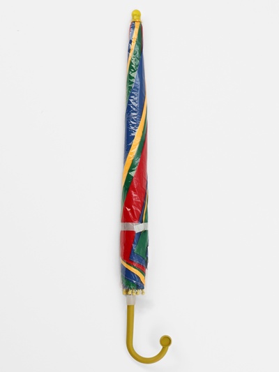 Зонт - трость детский «Радуга», полуавтоматический, 8 спиц, R=39/43 см, d=78 см, разноцветный