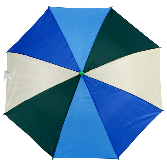 Зонт-трость «Радуга», полуавтоматический, со свистком, R=38см, цвета МИКС - фото 1905458441