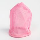 Ниблер для прикорма текстильной сеточкой, цвет розовый - Фото 4